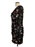 Slate & Willow Print Black Cocktail Dress Size 10 - photo 5