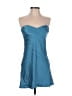 Hello Molly 100% Polyester Blue Cocktail Dress Size 4 - photo 1
