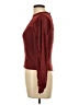 Sam Edelman 100% Polyester Burgundy Long Sleeve Blouse Size L - photo 5