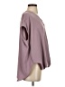 She + Sky 100% Polyester Purple Short Sleeve Blouse Size S - photo 4