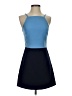 French Connection Color Block Blue Cocktail Dress Size 2 - photo 1