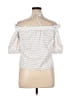 1.State White 3/4 Sleeve Blouse Size M - photo 2