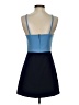 French Connection Color Block Blue Cocktail Dress Size 2 - photo 2