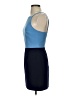French Connection Color Block Blue Cocktail Dress Size 2 - photo 5