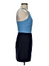 French Connection Color Block Blue Cocktail Dress Size 2 - photo 4