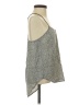 Bardot 100% Viscose Silver Sleeveless Blouse Size 4 - photo 4