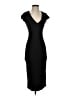 Zara Solid Black Cocktail Dress Size XS - photo 1