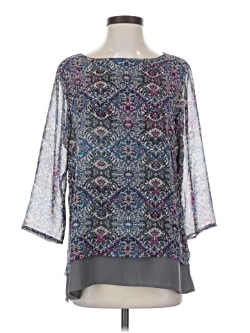 The Limited Outlet 3/4 Sleeve Blouse (view 1)