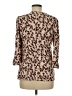 Como Blu Tan 3/4 Sleeve Blouse Size M - photo 2
