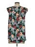 Ann Taylor LOFT 100% Polyester Green Sleeveless Blouse Size S - photo 2