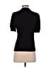 August Silk Black Short Sleeve Top Size S - photo 2