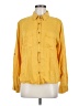 Harper Heritage Yellow Long Sleeve Button-Down Shirt Size M - photo 1