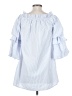 Do & Be 100% Polyester Blue Casual Dress Size S - photo 2