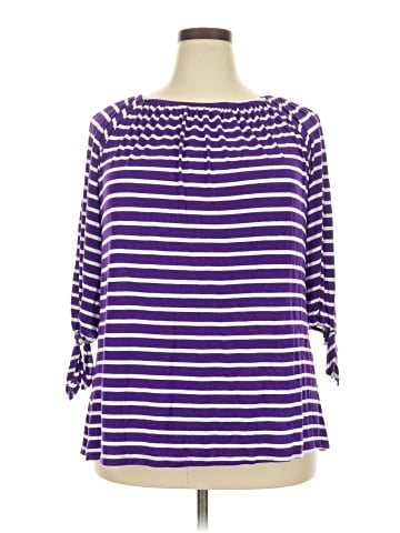 Molly & Isadora 3/4 Sleeve Blouse (view 1)