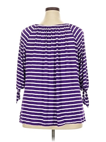 Molly & Isadora 3/4 Sleeve Blouse (view 2)