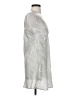 Audrey 3+1 100% Polyester Metallic Silver Cocktail Dress Size S - photo 4