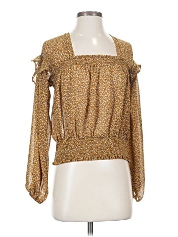Mustard Seed Long Sleeve Blouse (view 1)