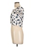 J for Justify Ivory Short Sleeve Blouse Size 10 - 12 - photo 5