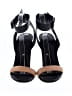 Vince. 100% Leather Color Block Black Heels Size 8 1/2 - photo 2