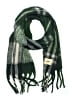 Steve Madden Plaid Green Scarf One size - photo 1