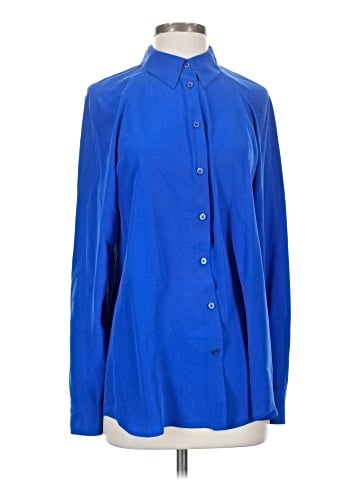 Equipment Long Sleeve Blouse (view 1)
