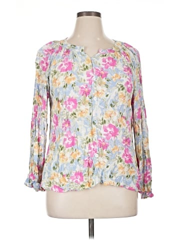 Emily Wonder 3/4 Sleeve Blouse (view 1)