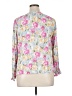 Emily Wonder 100% Rayon Floral Pink 3/4 Sleeve Blouse Size 1X - photo 2