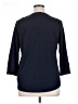 Chico's Blue 3/4 Sleeve Top Size XL (3) - photo 2