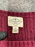 St. John's Bay Burgundy Pullover Sweater Size XL - photo 6