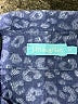 J. McLaughlin Paisley Blue Long Sleeve Button-Down Shirt Size M - photo 7