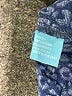 J. McLaughlin Paisley Blue Long Sleeve Button-Down Shirt Size M - photo 8