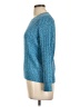 Kim Rogers 100% Cotton Tweed Blue Pullover Sweater Size L (petite) - photo 5