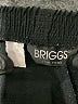Briggs New York Solid Black Casual Pants Size 22 (estimated) - photo 4