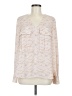 RACHEL Rachel Roy 100% Polyester Ivory Long Sleeve Blouse Size M - photo 1