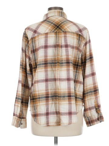 Love Tree Long Sleeve Button-Down Shirt (view 2)