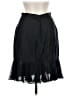 Unbranded 100% Polyester Solid Black Formal Skirt Size 8 - photo 2