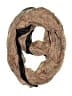 D&Y 100% Polyester Paisley Brown Tan Scarf One size - photo 1