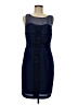 Maeve 100% Polyester Blue Cocktail Dress Size 8 - photo 1