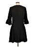 CeCe 100% Polyester Solid Black Casual Dress Size 12 - photo 2
