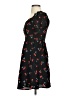 Shein 100% Polyester Floral Black Cocktail Dress Size 2 - photo 5