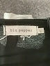 Blu Pepper 100% Polyester Black Long Sleeve Blouse Size L - photo 7