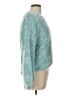 Candie's 100% Polyester Chevron-herringbone Teal Pullover Sweater Size L - photo 4