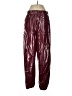 ASOS Metallic Burgundy Casual Pants Size 12 - photo 1