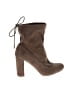Liliana Brown Ankle Boots Size 6 1/2 - photo 1
