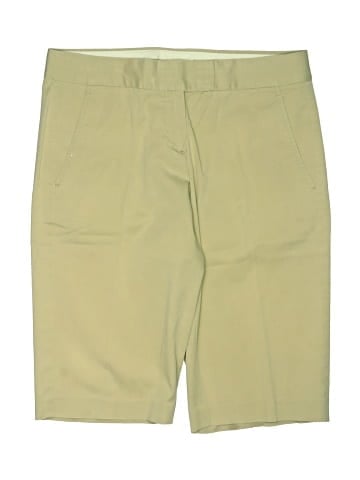 Theory Khaki Shorts (view 1)