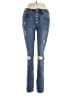 Aeropostale Hearts Blue Jeans Size 6R - photo 1