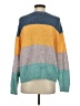 H&M Color Block Teal Pullover Sweater Size S - photo 2