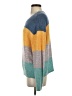 H&M Color Block Teal Pullover Sweater Size S - photo 5
