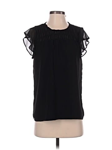 Carmen Carmen Marc Valvo Short Sleeve Blouse (view 1)