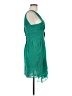 H&M 100% Polyester Green Cocktail Dress Size 6 - photo 4